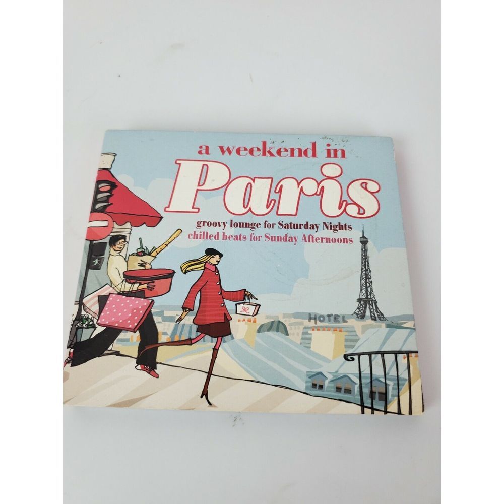 A Weekend in Paris Groovy Lounge CD Chilled Beats Saturdays GUC